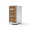 NewAge Products Classic Series - Modular 16” 3 Drawer Cabinet - Louvered Grove
