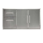 Coyote Grill Accessories Coyote 45" Double Access Doors & Access Drawer / C3-CD2DC