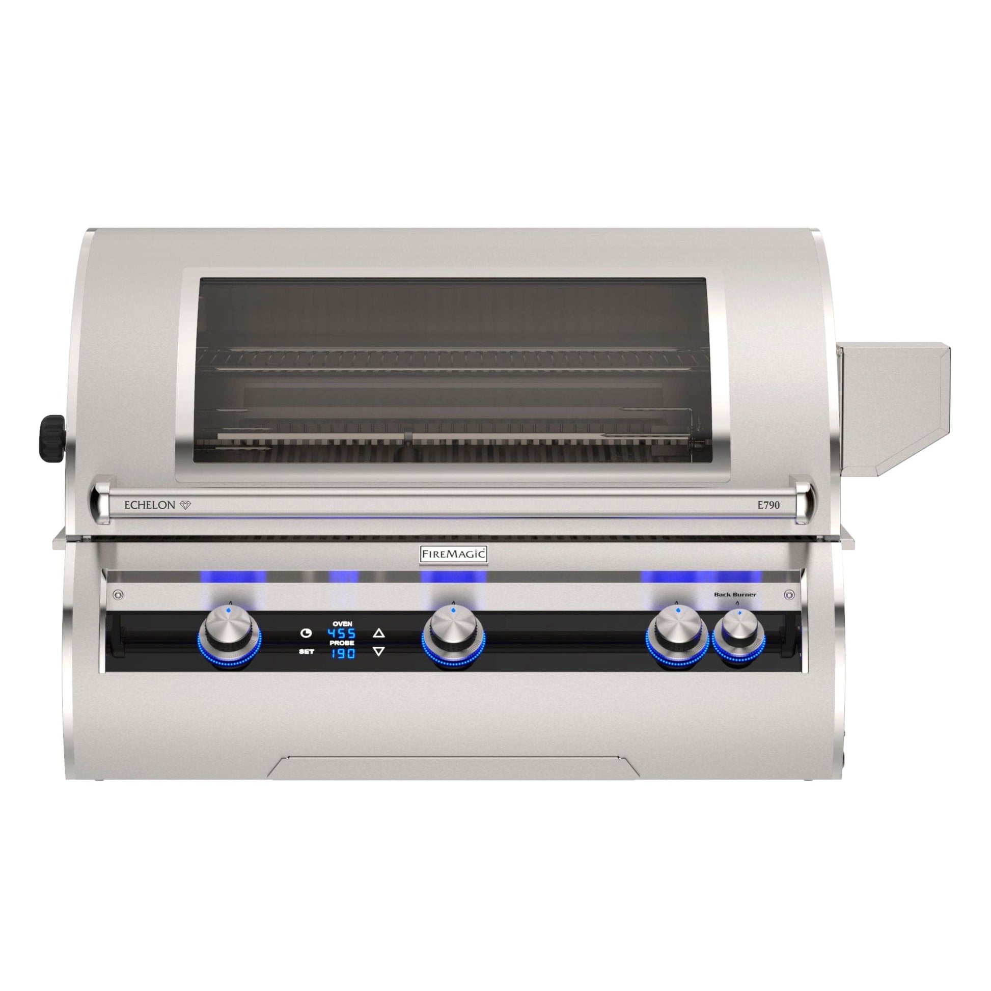 Firemagic Grills Fire Magic Echelon Diamond E790i Built-In Grill with Rotisserie and Digital Thermometer / E790i-9E1N(P), E790i-9L1N(P), E790i-9E1N(P)-W, E790i-9L1N(P)-W