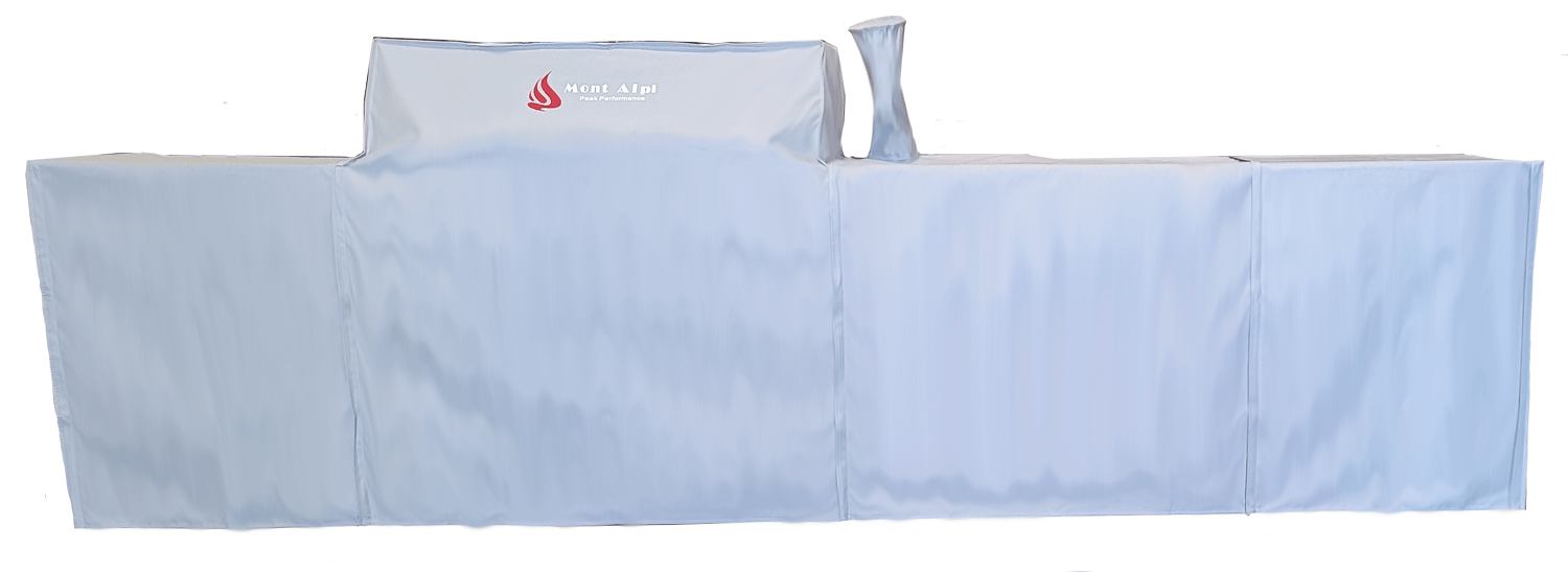 Mont Alpi Accessories Mont Alpi 400 Deluxe Island with Beverage Center Cover / Complete Set, Weather Resistant, Snug Fit / COVMAI400-BEV