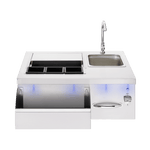 TrueFlame Kitchen TrueFlame 30" Beverage & Prep Station with LED Lights / TF-BC-30L