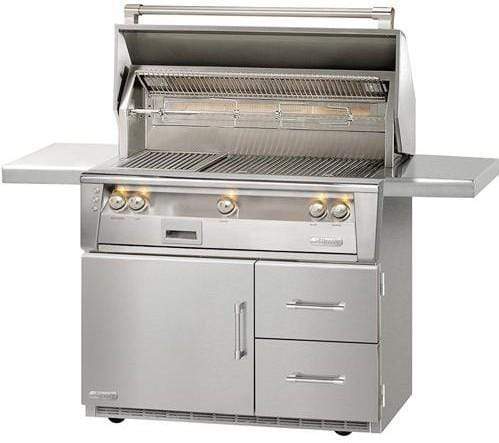Alfresco 42” Refrigerated Freestanding Cart Luxury Gas Grill with