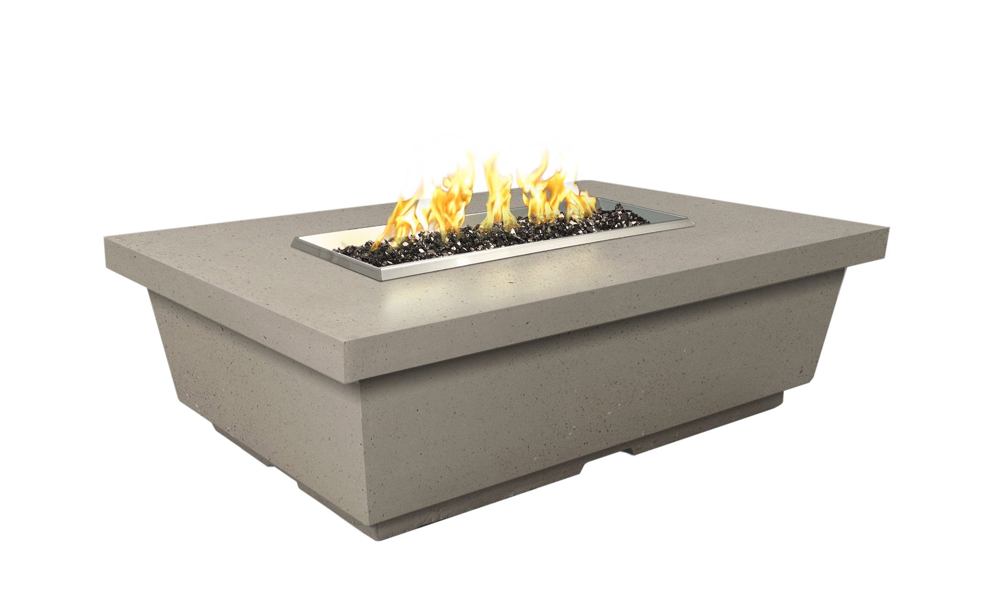American Fyre Designs Fire Features American Fyre Designs 52" Contempo Rectangle Gas Firetable / 783-xx-11-M4NC, 783-xx-11-M4PC, 783-xx-11-F4NC, or 783-xx-11-F4PC