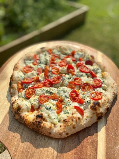 Authentic Pizza Ovens Pizza Ovens Authentic Pizza Ovens &#39;Buena Ventura Preto’ Premium Wood-Fired Pizza Oven / Handmade, Brick, Stacked Stone, Bake, Roast / BUENABPREM