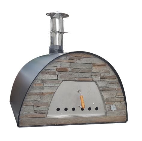 Bakebros by Foodparty Outdoor Pizza Oven (Titan Gray) Portable Gas