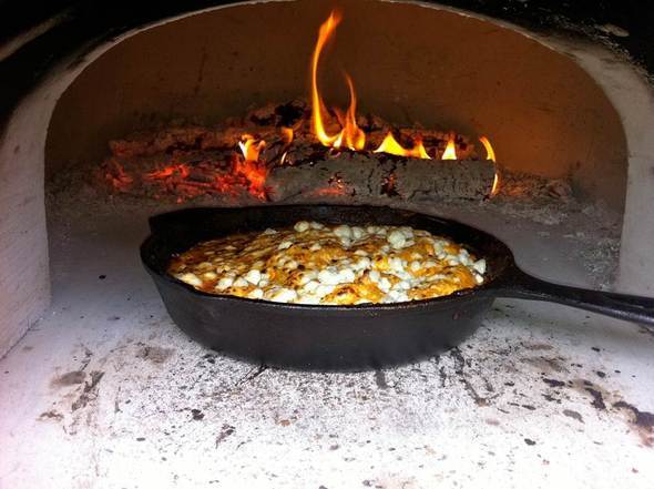 Chicago Brick Oven Pizza Ovens Copy of Chicago Brick Oven Dual Fuel Pizza Oven / CBO-750 Countertop with Skirt / Hybrid (Gas/Wood) / CBO-O-CT-750-HYB-SKT