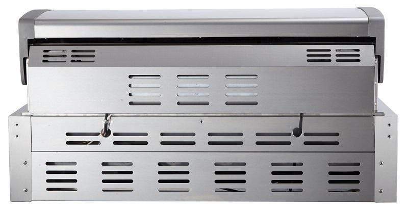 Mont Alpi Grill Mont Alpi 805 Built-In Stainless Steel Grill Head / 6 Burner Grill, Infrared Back Burner, Rotisserie Kit / MABI805