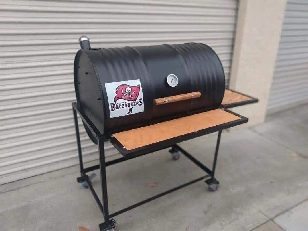 Moss Grills Grill Moss Grills Single Barrel Basic Custom BBQ Grill - 102