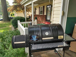 Moss Grills Grill Moss Grills Single Barrel Smoker with Offset Firebox Grill - 101