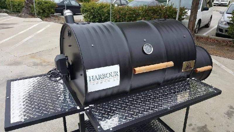 Moss Grills Grill Moss Grills Single Barrel Smoker with Rotisserie - 104