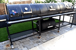 Moss Grills Grill Moss Grills Triple Barrel Triple Smoker BBQ Grill - 302-1