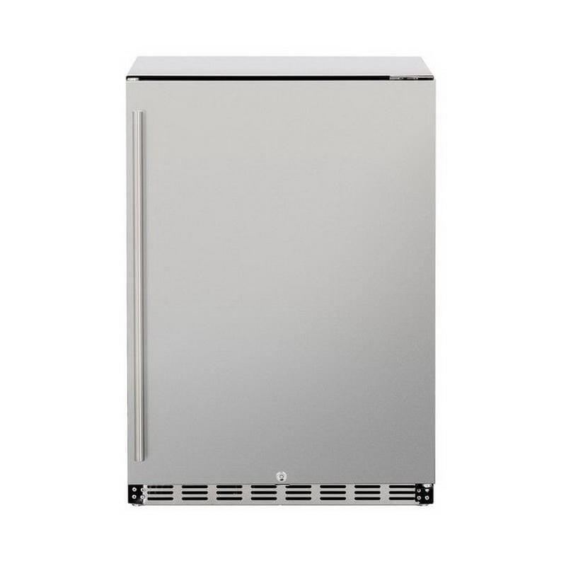Summerset Refrigeration + Cooling Summerset 24" 5.3c Deluxe Outdoor Rated Refrigerator SSRFR-24D