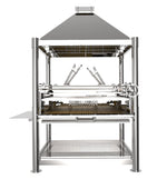 Tagwood Grills Tagwood BBQ the Beast XL Argentine Wood Fire & Charcoal Beast Grill all Stainless Steel | BBQ22SS