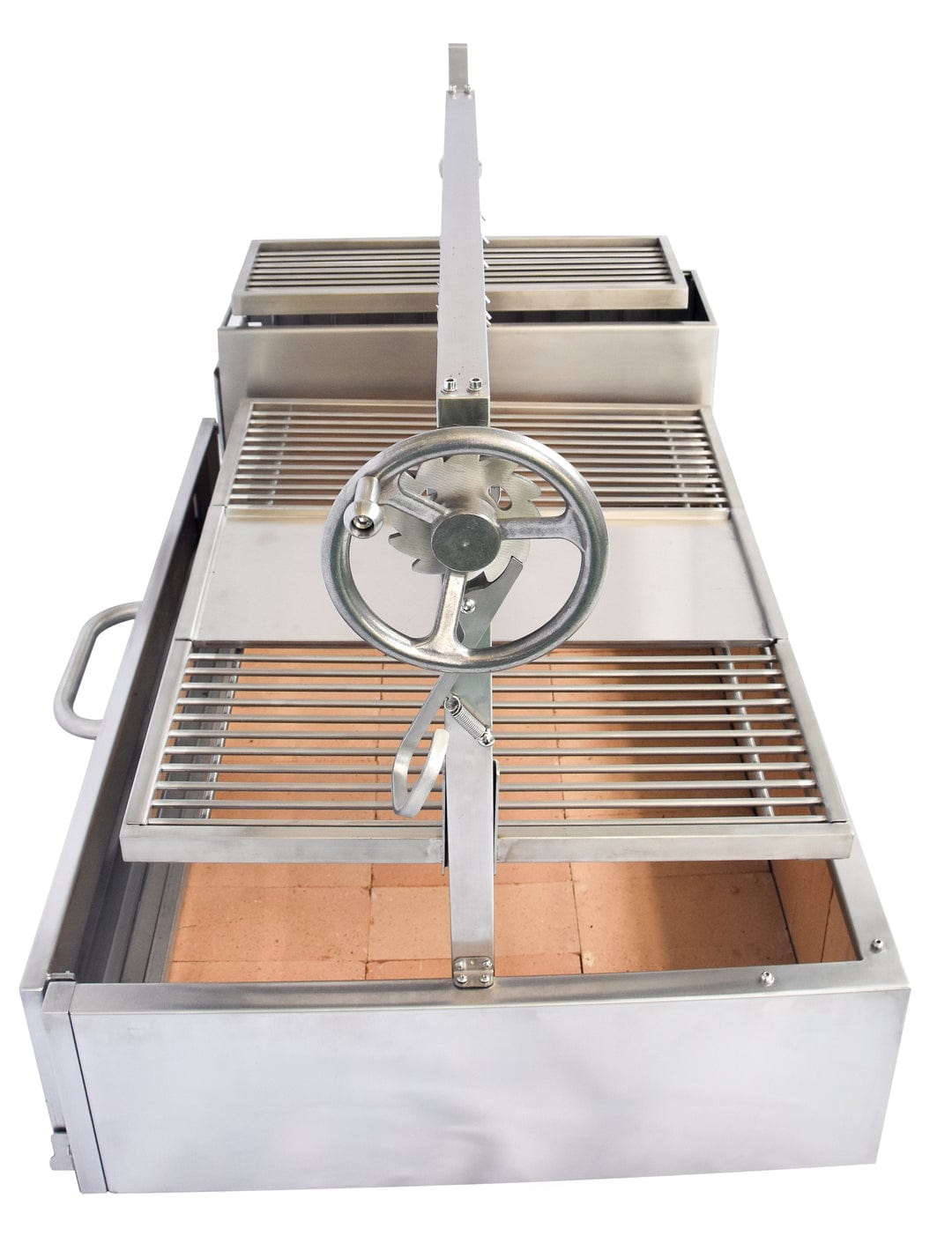 Tagwood Grills Tagwood BBQ XL Argentine Wood Fire & Charcoal Grill Built-in Grill | 1,117 sq. in. of total grilling area | BBQ25SS