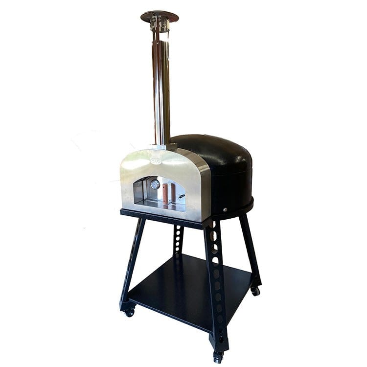 WPPO Pizza Makers &amp; Ovens Black 36” Chi - Dome Brick Oven (high dome)