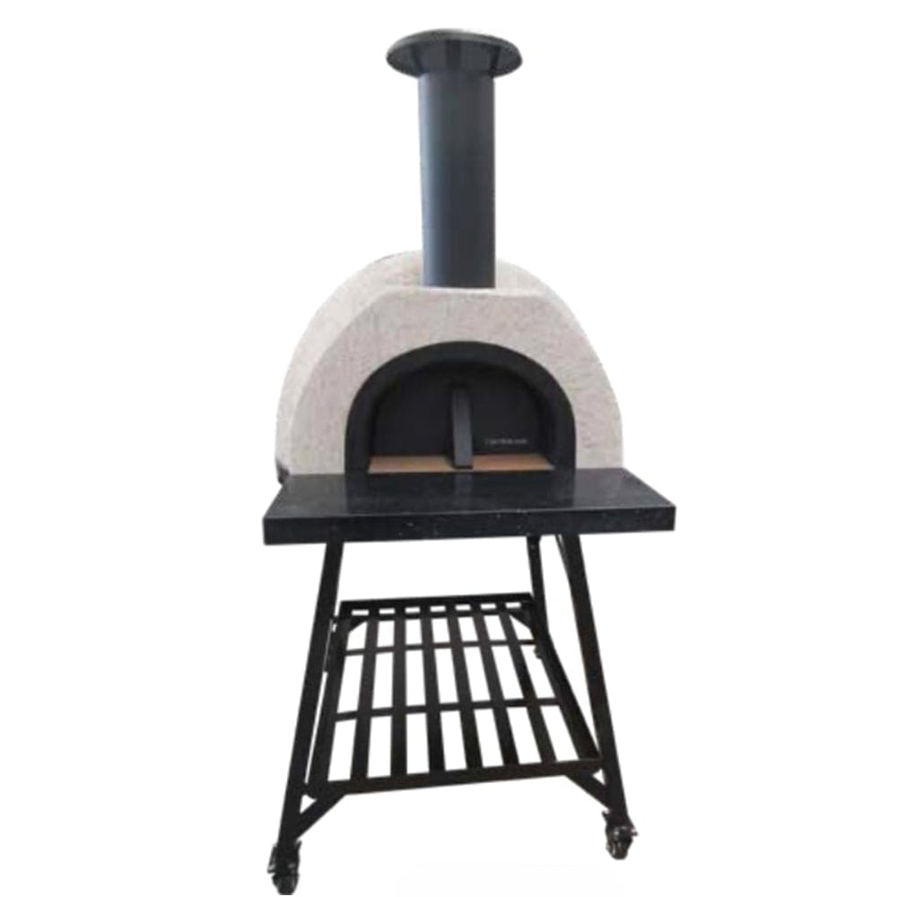 WPPO Pizza Ovens WPPO DIY 38", 50", or 55" Wood Fired Pizza Oven Kit / Includes SS Flue & Black Door / WDIY-AD70, WDIY-ADFUN, WDIY-AD100