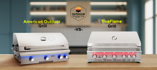 TrueFlame Grill vs. American Outdoor Grill Comparison