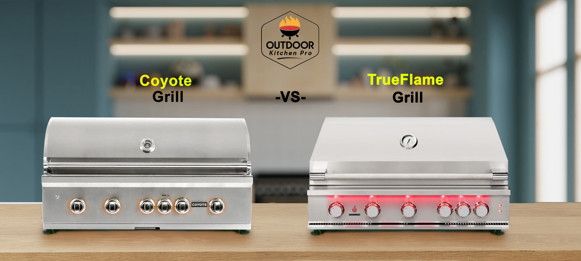 TrueFlame Grill vs. Coyote Grills Comparison