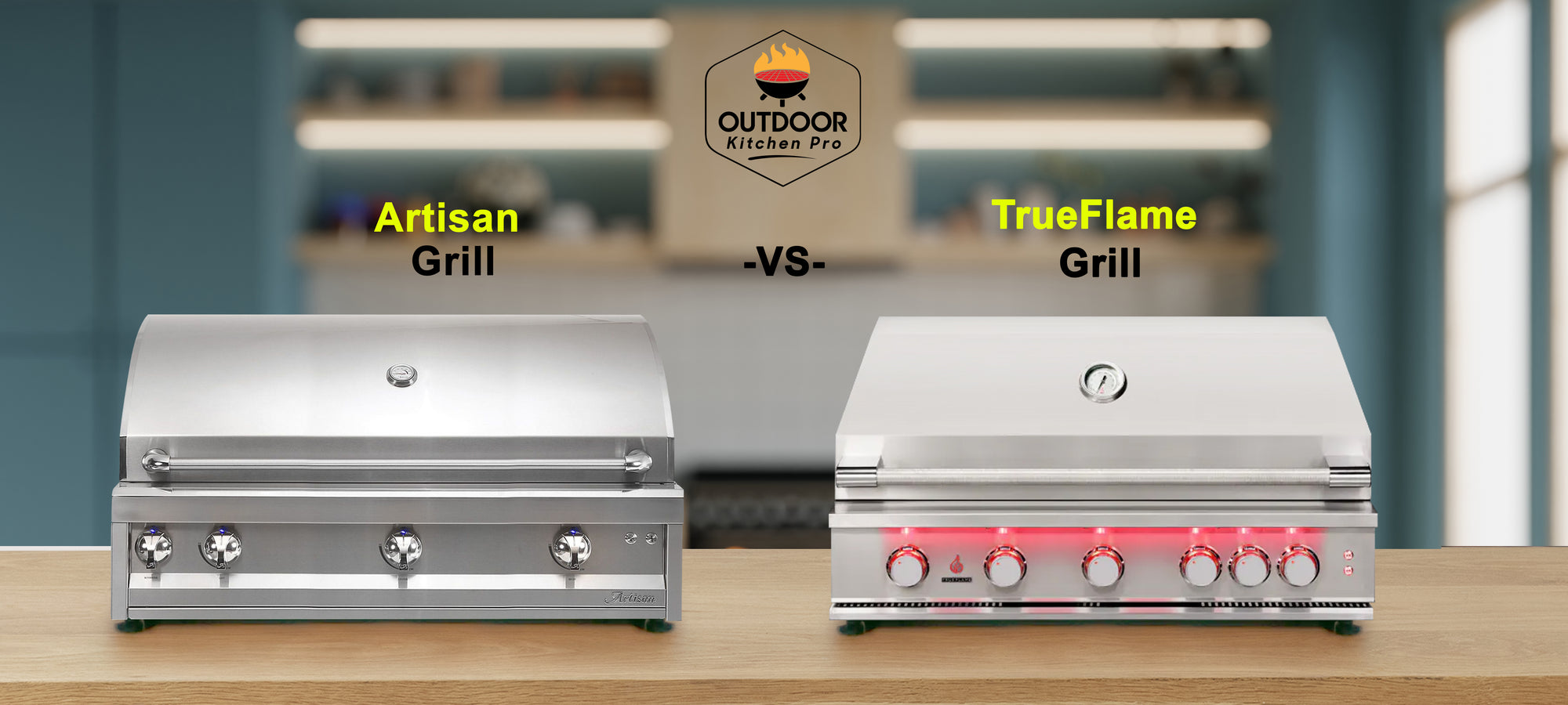 TrueFlame Grill vs. Artisan Professional Grill Comparison