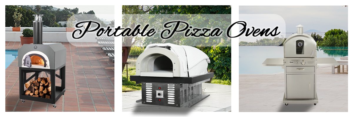 Bakebros by Foodparty Outdoor Pizza Oven (Titan Gray) Portable Gas-Fired  Outside Ovens with Pizzas Peel