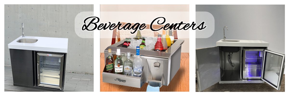 Alfresco 26 Undercounter Ice Drawer Beverage Center - AXE-ID