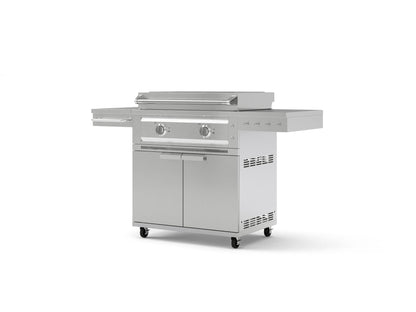 NewAge Products Platinum Griddle with Cart | Stainless Steel Flat Top Grill