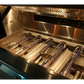 Alfresco 42” Intelligent Professional Built-In Gas Grill / Stainless Steel, 3 Burners, Rotisserie, Cover / AIPG-42