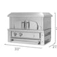 NewAge Products Platinum 33" Built-in Pizza Oven