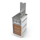 NewAge Products Platinum Dual Side Burner Cabinet | Stainless Steel