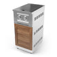 NewAge Products Platinum Dual Side Burner Cabinet | Stainless Steel