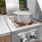 NewAge Products Platinum Dual Side Burner Cabinet | Stainless Steel