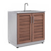NewAge Products Classic Series - Modular 32" Sink Cabinet - Louvered Grove