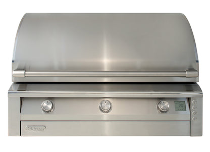 Alfresco 36" Intelligent Professional Built-In Gas Grill / Stainless Steel, 3 Burners, Rotisserie, Cover / AIPG-36