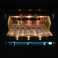 Alfresco 36" Intelligent Professional Built-In Gas Grill / Stainless Steel, 3 Burners, Rotisserie, Cover / AIPG-36