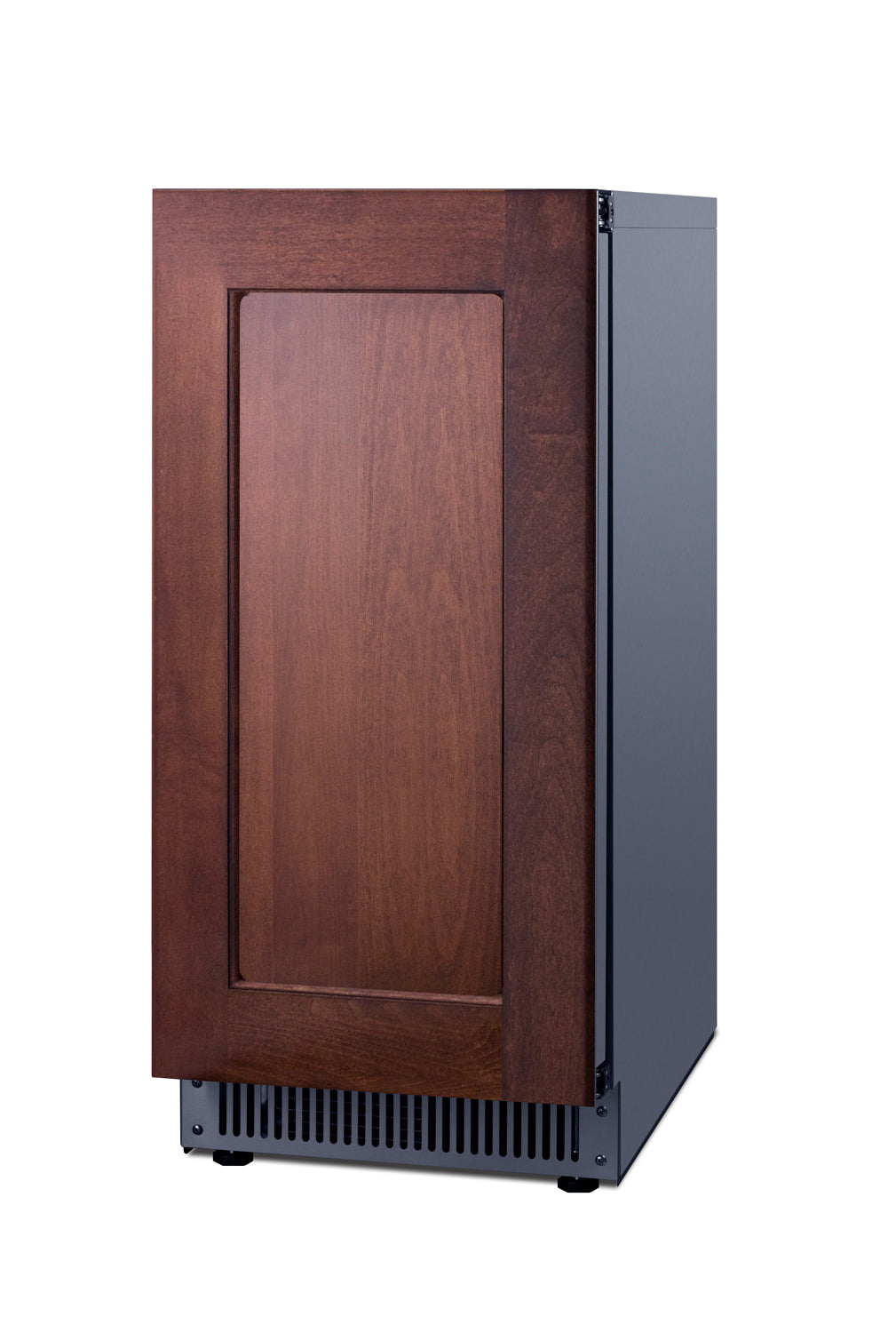 Summit BIM62ADAPNR icemaker, angled view