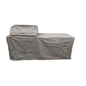 Haven 96" (8 Ft) Deluxe All-Weather Island Cover in Light Grey | HOI96COVLG