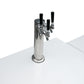 Mont Alpi 400 Classic Island with Kegerator | 4-Burner Grill, Stainless Steel | MAi400-KEG