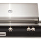 Alfresco Grills Alfresco 56” Deluxe Built-In Luxury Gas Grill with SearZone / Stainless Steel, 18SR Burners, Smoker, Infrared Rear Burner, Dual Side Burner, Rotisserie, Cover / ALXE-56SZ