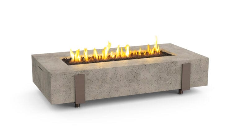 American Fyre Designs Fire Features American Fyre Designs Iron Saddle Firetable Long |