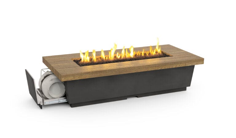 American Fyre Designs Fire Features American Fyre Designs Reclaimed Wood Contempo LP Select Long | 788-BA-FO-M8PC