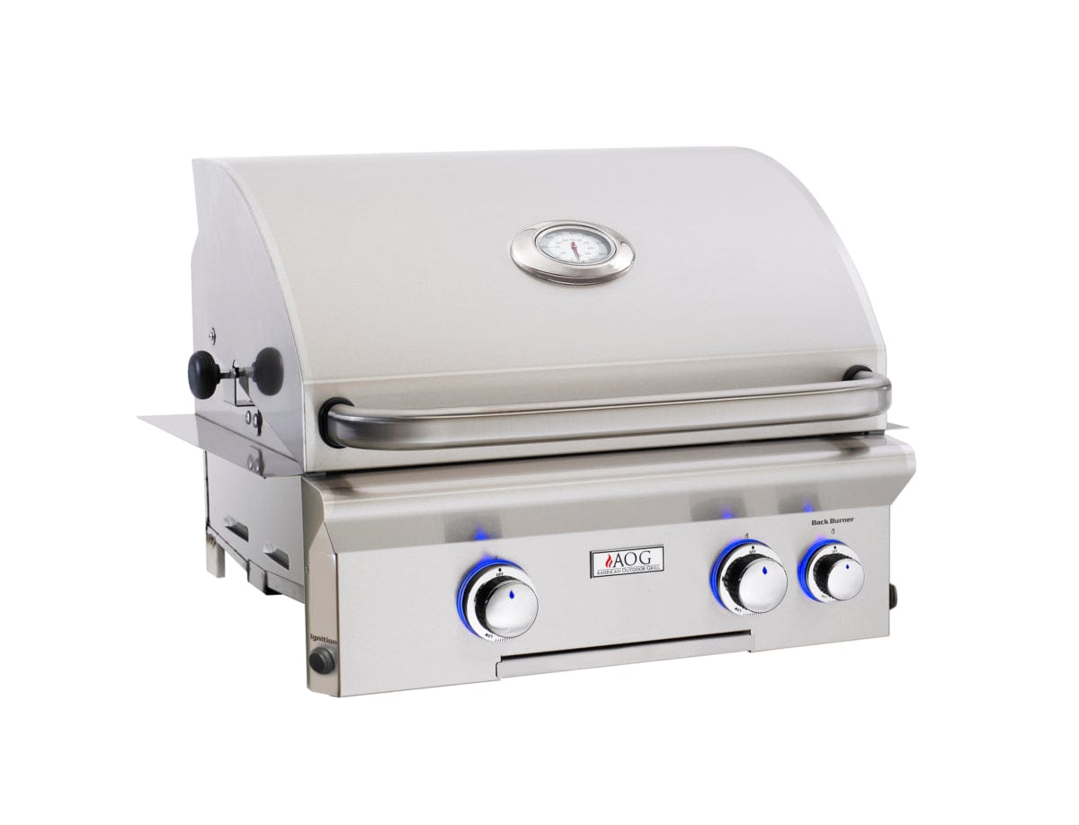 American Outdoor Grill Grills American Outdoor Grill L-Series 24” Built-In Gas Grill / Infrared Backburner, Optional Sear Burner / 24NBL