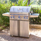American Outdoor Grill Grills Liquid Propane American Outdoor Grill L-Series 30” Freestanding Cart Gas Grill / Side Burner, Rotisserie Backburner, Optional Sear Burner / 30PCL