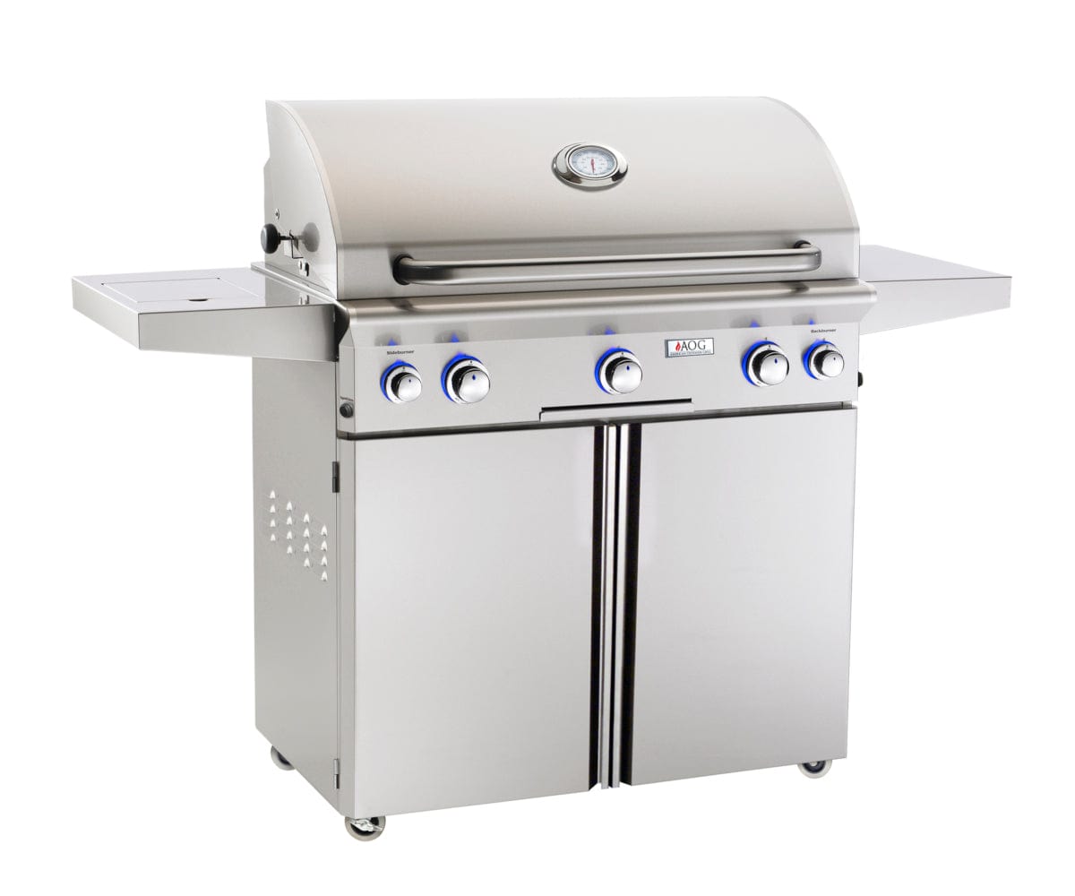 American Outdoor Grill Grills American Outdoor Grill L-Series 36” Freestanding Cart Gas Grill / Optional Sear Burner / 36PCL-00SP