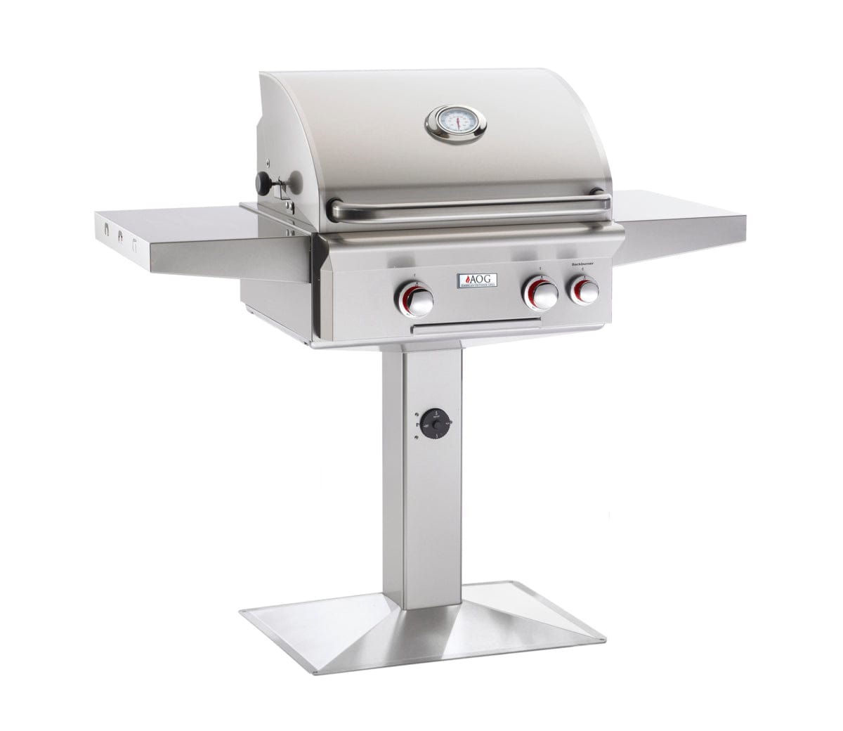 American Outdoor Grill Grills American Outdoor Grill T-Series 24” Post Mount Gas Grill / Patio or In-Ground, Optional Sear Burner / 24NPT-00SP or 24NGT-00SP