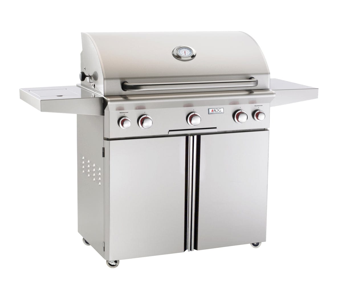 American Outdoor Grill Grills American Outdoor Grill T-Series 36” Freestanding Cart Gas Grill / 36PCT-00SP