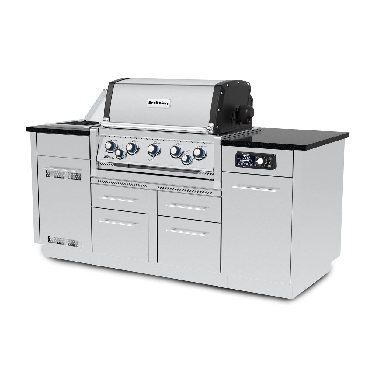 Broil King Islands Broil King Imperial QS 590i 6-Burner Gas Grill Island / 698884, 698887