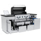 Broil King Islands Broil King Imperial QS 590i 6-Burner Gas Grill Island / 698884, 698887