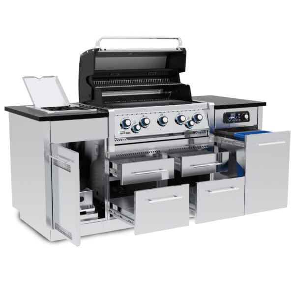 Broil King Islands Broil King Imperial QS 590i 6-Burner Gas Grill Island / 698884, 698887