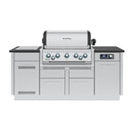 Broil King Islands Liquid Propane Broil King Imperial QS 590i 6-Burner Gas Grill Island / 698884, 698887