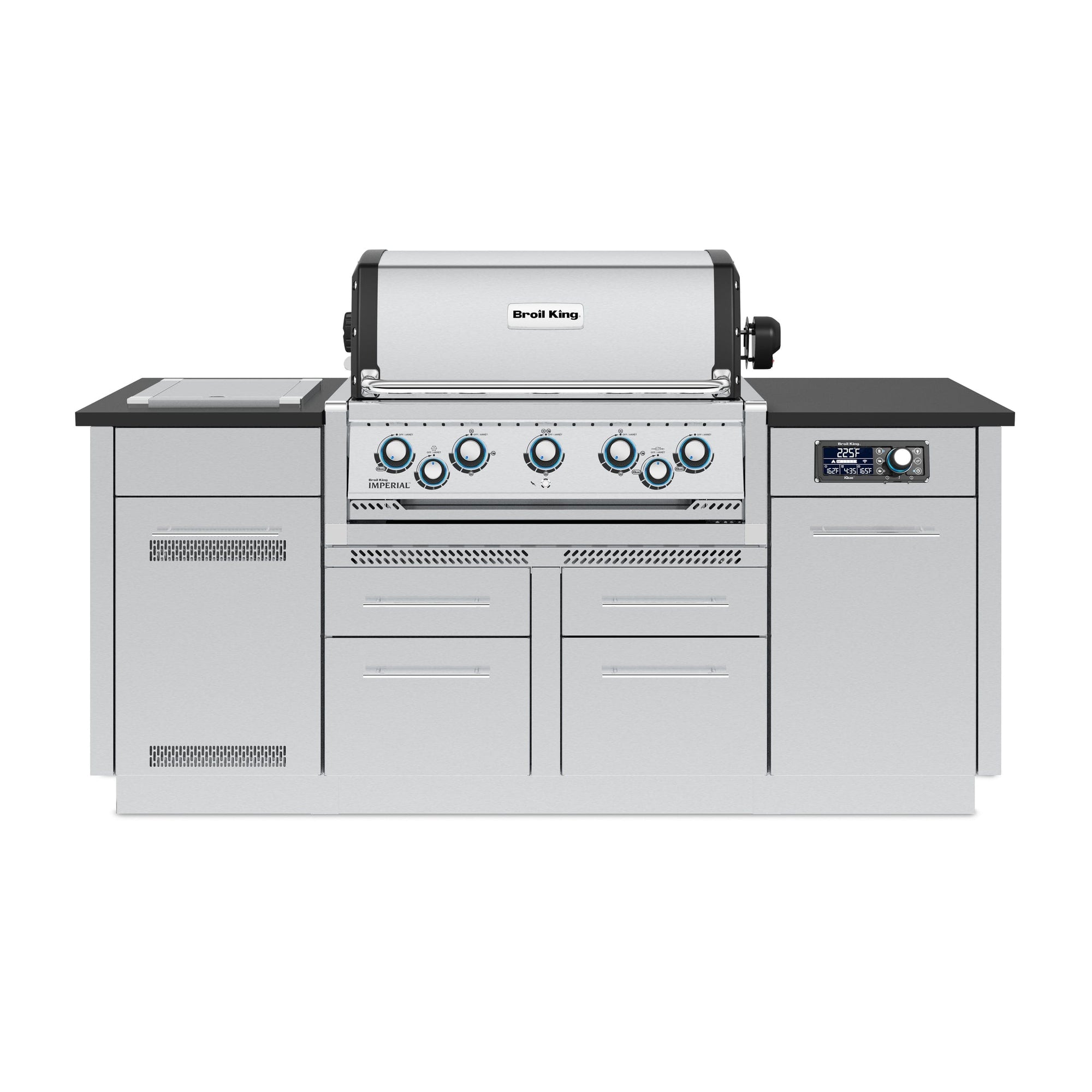 Broil King Islands Liquid Propane Broil King Imperial QS 590i 6-Burner Gas Grill Island / 698884, 698887